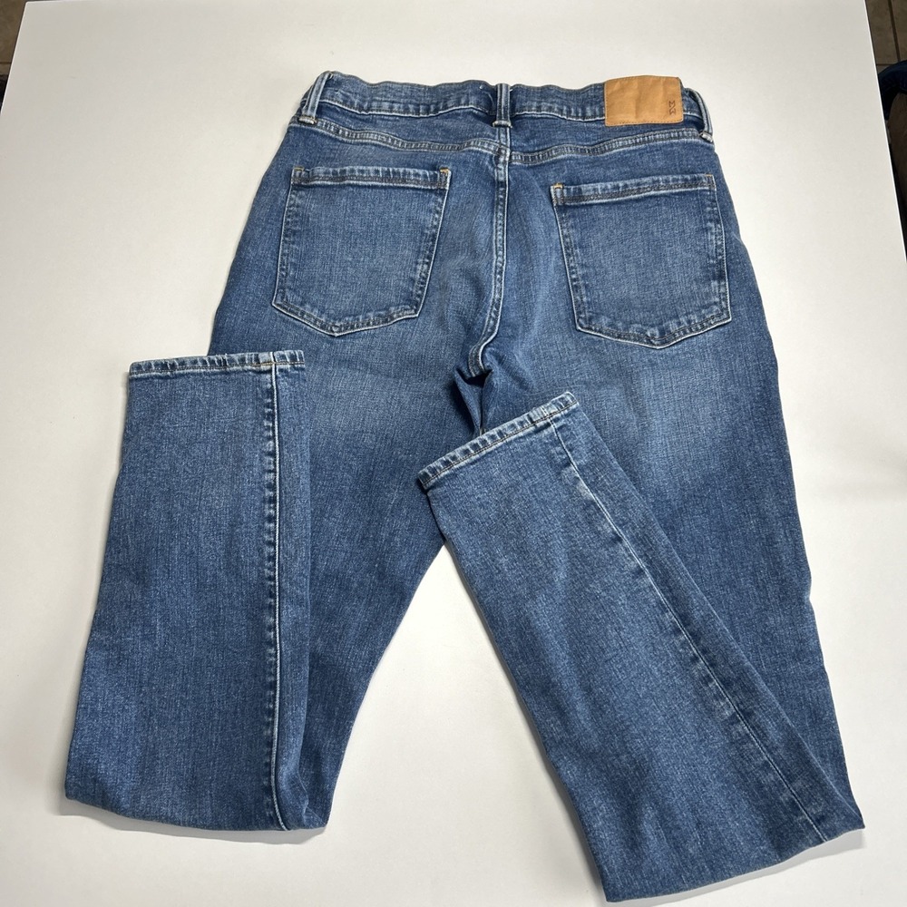 Mutual Weave The Slim Jeans Men's 32 x 34 Stretch Denim Slim Fit Medium Wash EUC